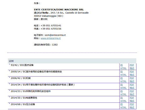 CE认证公告号机构的真伪如何查询